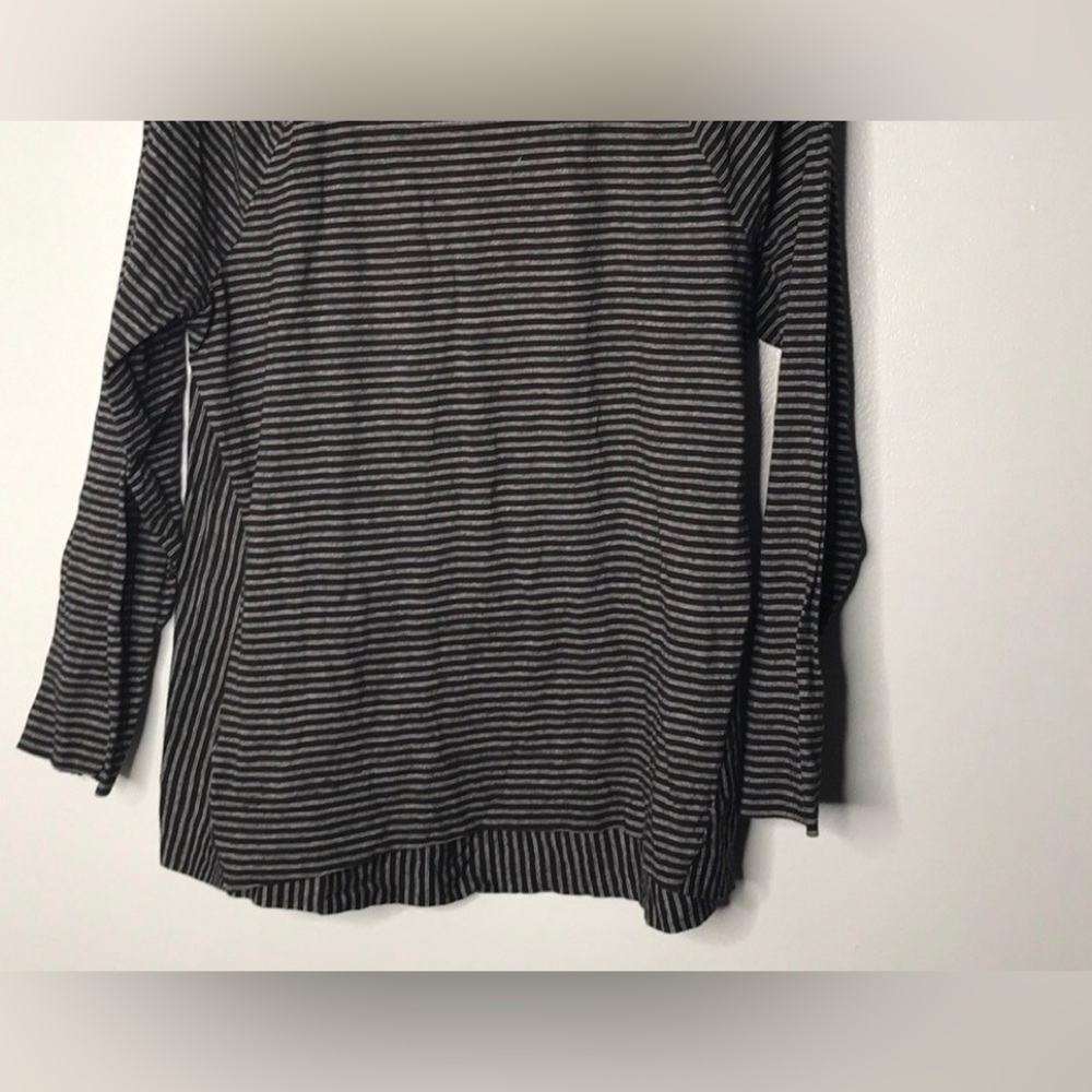 Loft  black and white stripe tee
